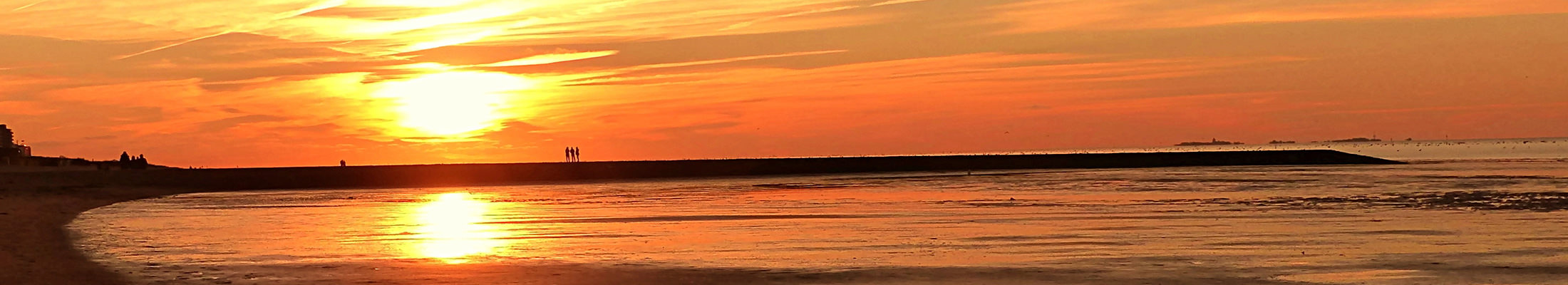 Sonnenuntergang Cuxhaven